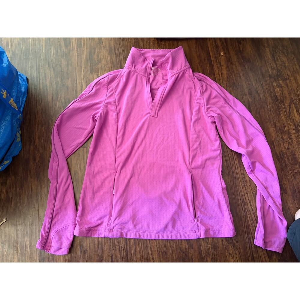 Mondetta womens small medium purple quarter zip athletic jacket
